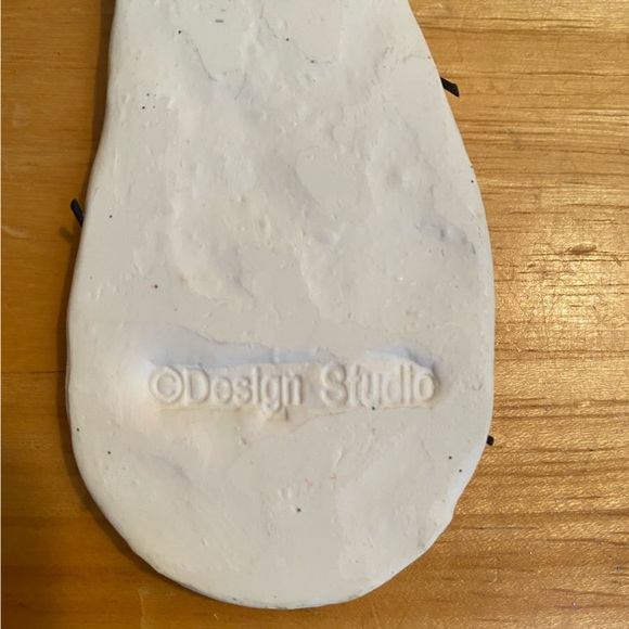 Design Studio flat skinny snowman Christmas ornament 7.5” - Picture 4 of 5